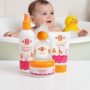 JAFRA Tender Moments Kids Bath Set in Orange and Pink